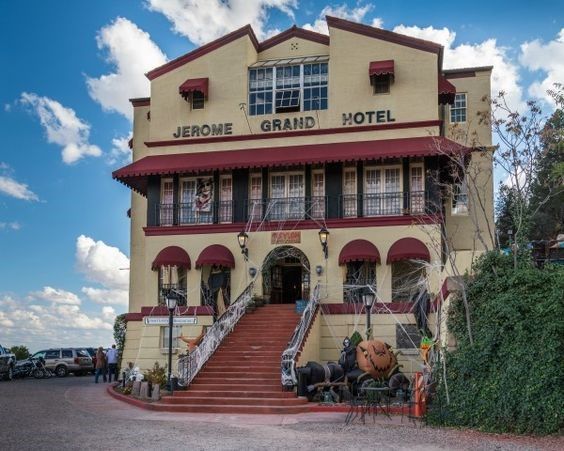 Grand Hotel Jerome, Arizona The Grand Hotel, in Jerome, is a popular destination and features the Asylum Restaurant.
