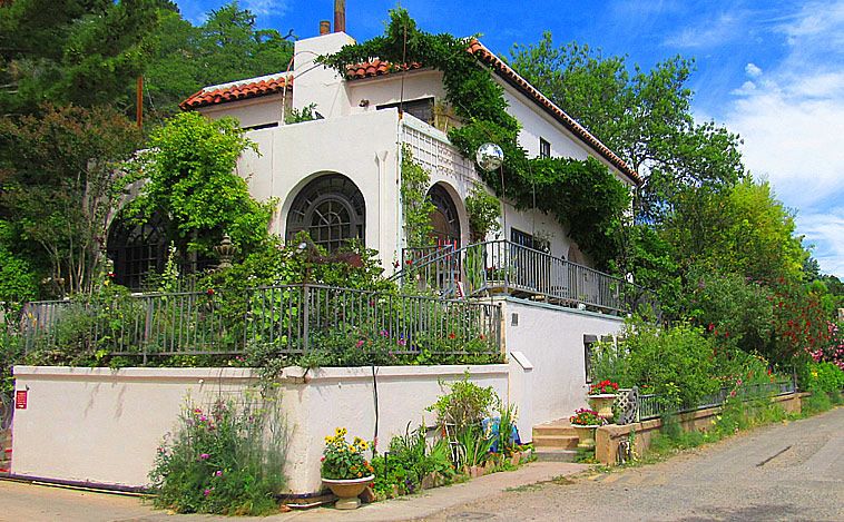 Lodging in Jerome Arizona at The Surgeon’s House Bed & Breakfast Lodging in Jerome Arizona at The Surgeon’s House Bed & Breakfast