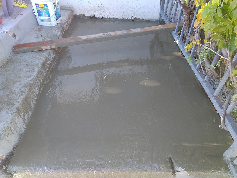 concrete pour 11-4
